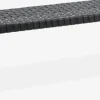 Ławka ogrodowa EDDERUP S110xG40 czarny