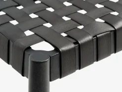 Ławka ogrodowa EDDERUP S110xG40 czarny