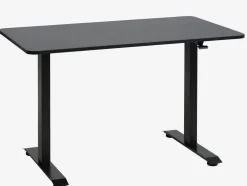Biurko z regulacją wysokości ASSENTOFT 70x130 czarny