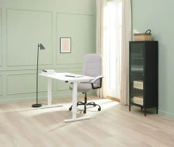 Biurko z regulacją wysokości SLANGERUP 70x140 biały