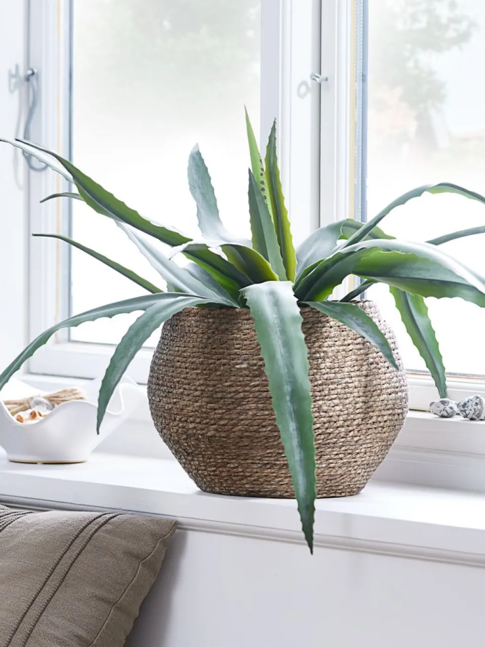 Doniczka SIVERT Ś26xW23cm brązowy