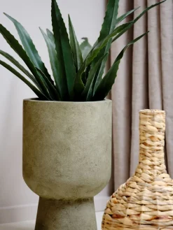 Doniczka SOLVI Ś25xW40cm zielony