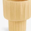 Doniczka TROELS Ś16xW19cm żółty