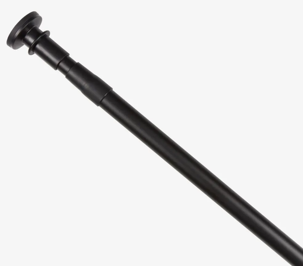 Drążek do zasłony prysznicowej VARA 110-200 czarny