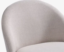 Fotel THORUP beżowy/kolor dębu