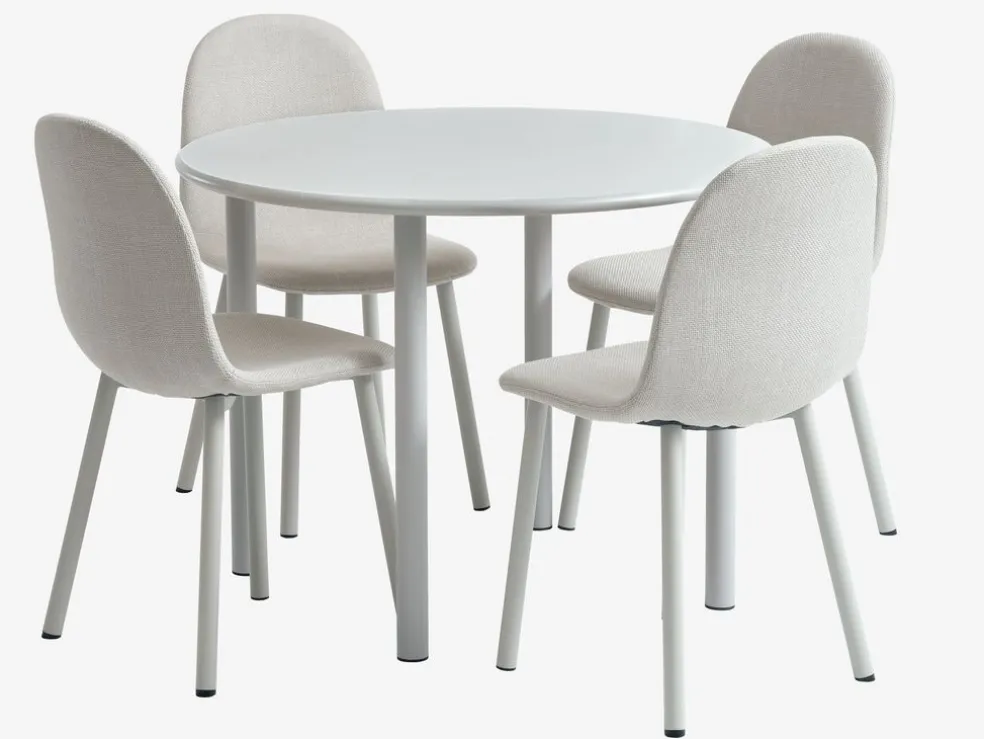 HANSTED Ø100 + 4 EJSTRUP beige