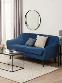 Kanapa EGEDAL 2,5-miejscowa aksamit granat