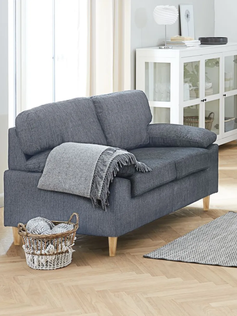 Kanapa GEDVED 2-miejscowa szary
