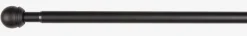 Karnisz BALL 120-210 cm czarny