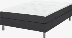 Łóżko kontynentalne 140x200 PLUS C60 PU czarny-08