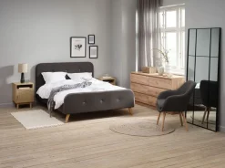 Komoda 3+3 szuflady LIMFJORDEN naturalny kolor dębu