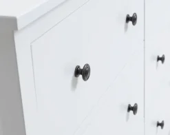 Komoda NORDBY 3+3 szuflady biały