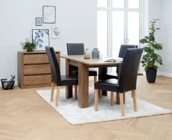 Komoda VEDDE 3 szuflady dąb dziki