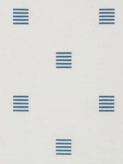 Komplet pościeli ANNIKA 140x200 niebieski/biały