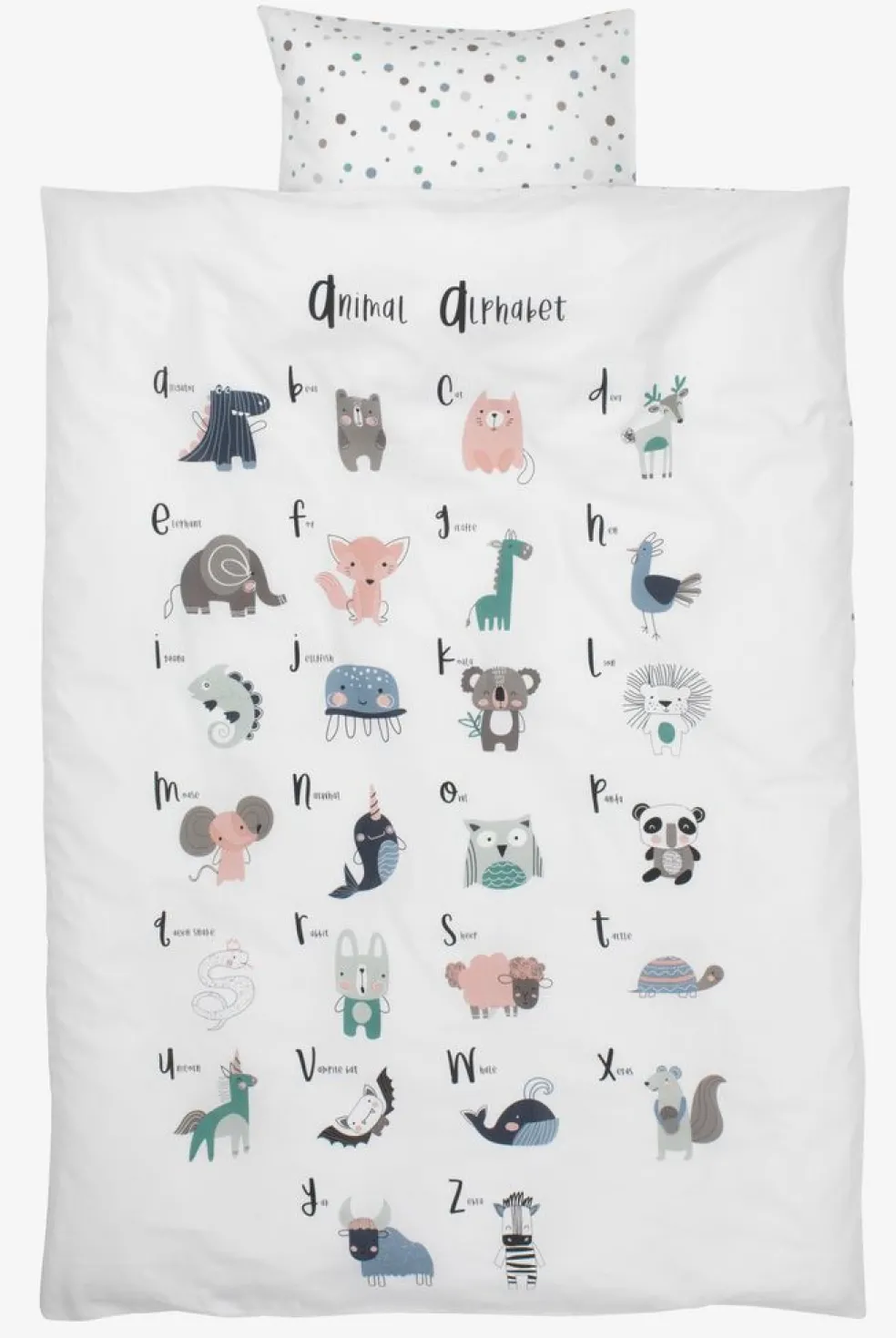 Komplet pościeli dziecięcej ALICE 100x140 zielony
