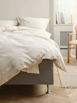 Komplet pościeli ELLIE 140x200 naturalny haft