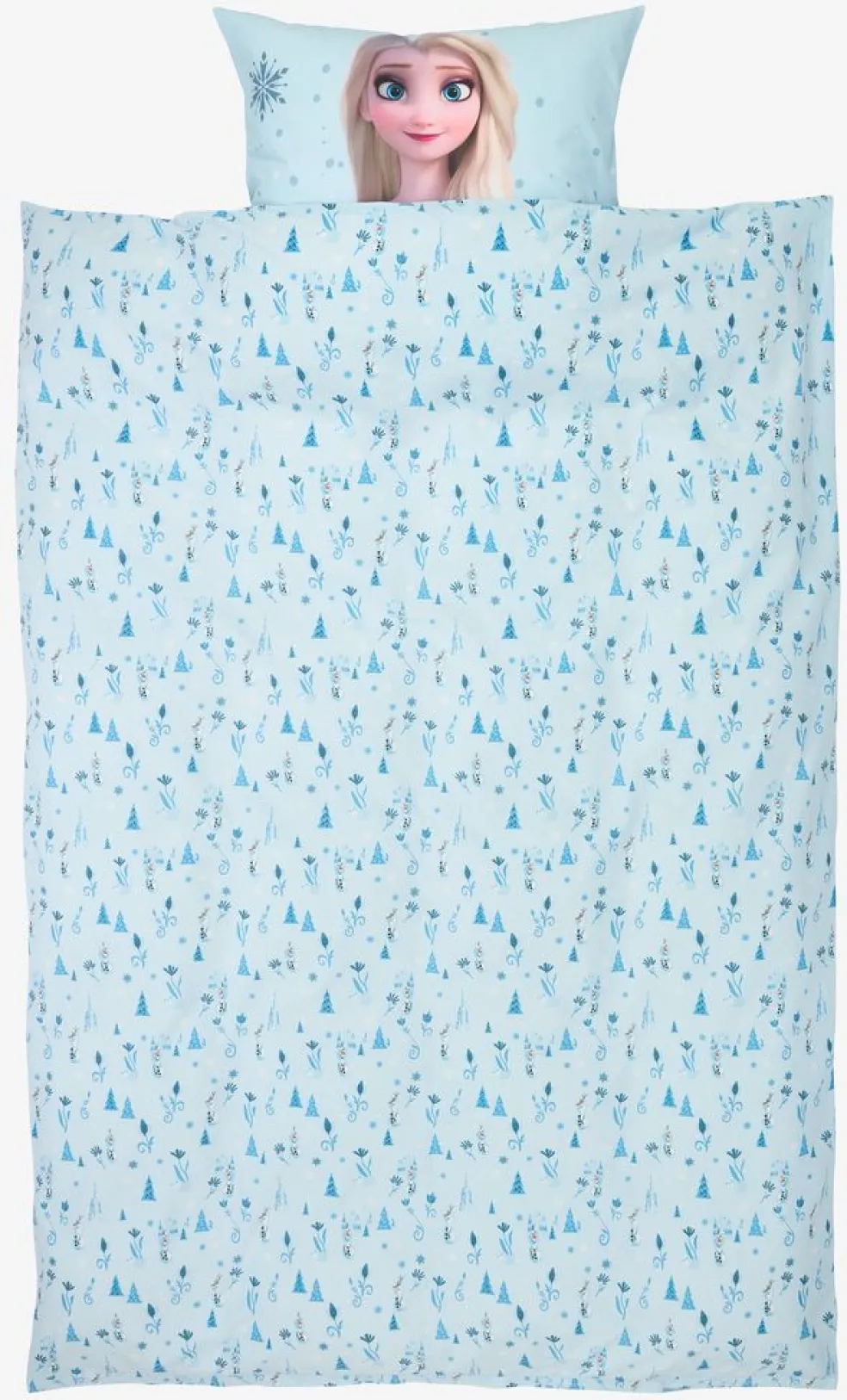 Komplet pościeli FROZEN 140x200 jasnoniebieski