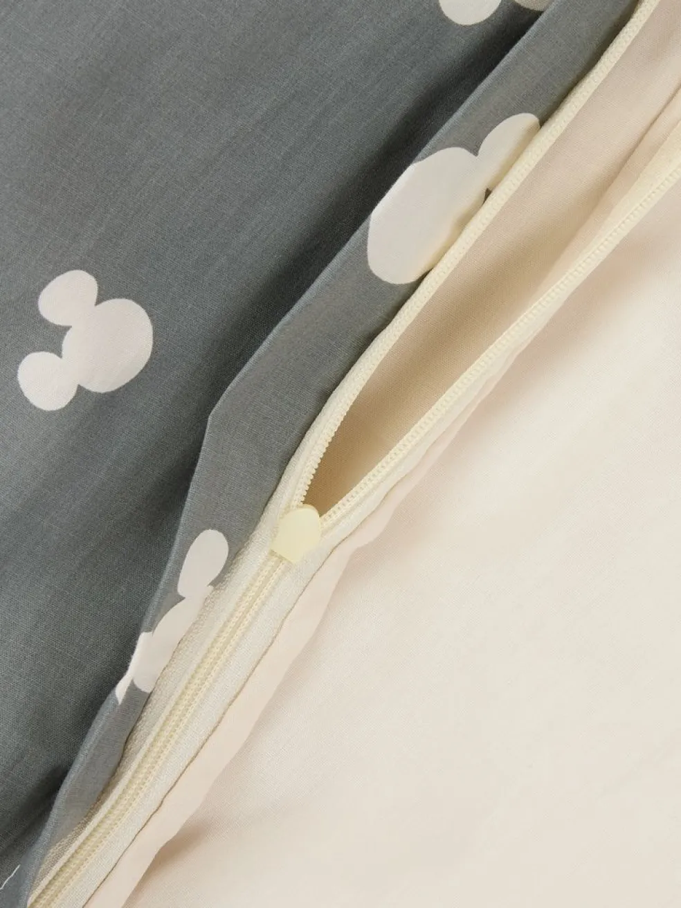 Komplet pościeli MICKEY 140x200 Disney szary