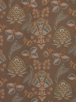 Komplet pościeli satynowej MIMMI 140x200 ciemnopiaskowy