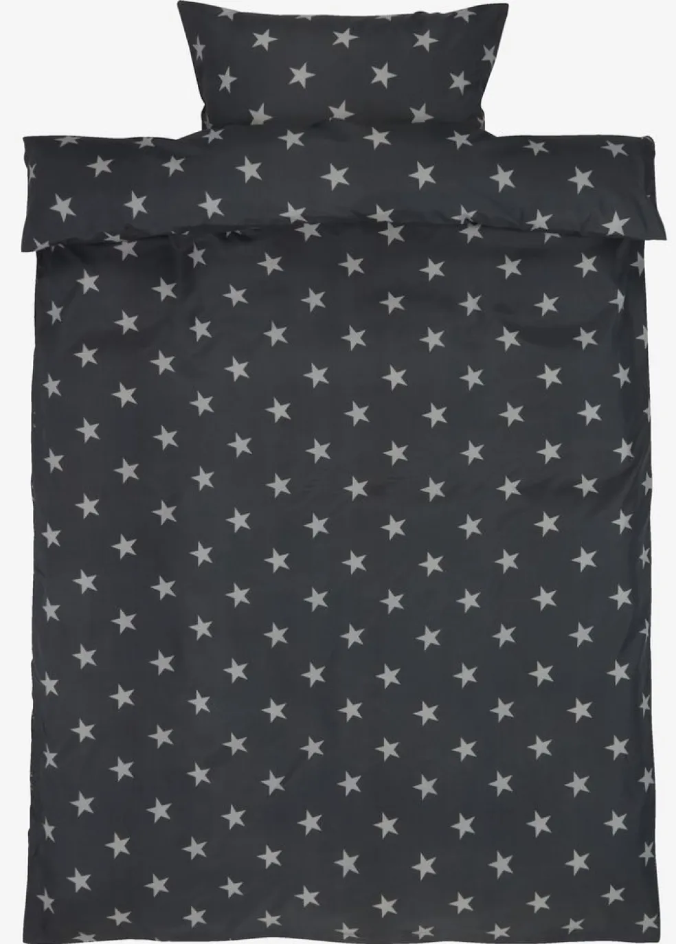 Komplet pościeli STARS mikrowłókno 140x200 szary