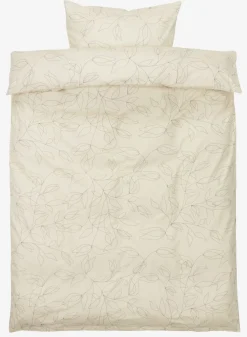 Komplet pościeli SVEA 140x200 naturalna biel