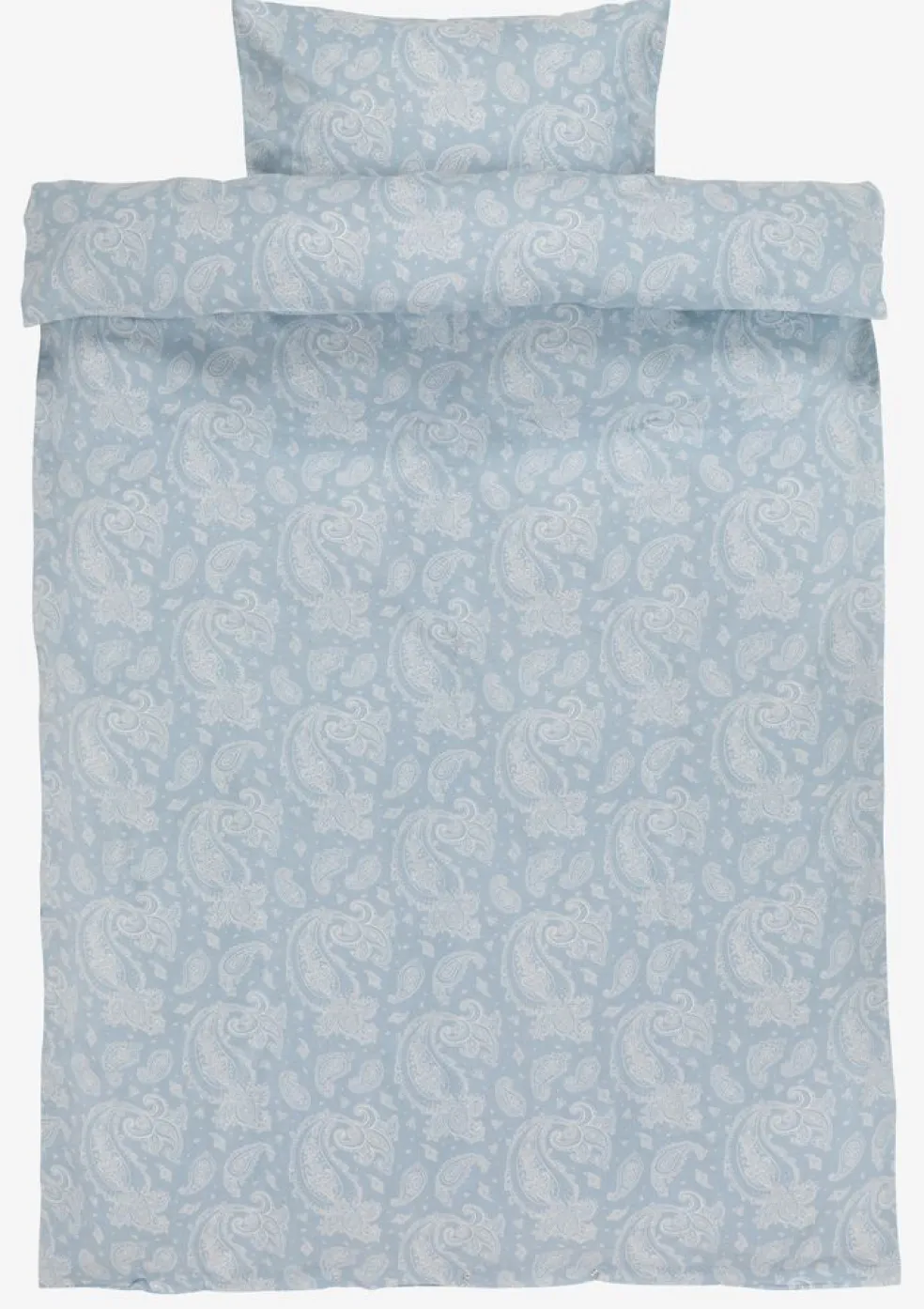 Komplet pościeli z flaneli PATRICIA 140x200 niebieski
