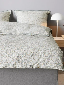 Komplet pościeli z perkalu EMILY 200x220 niebieski