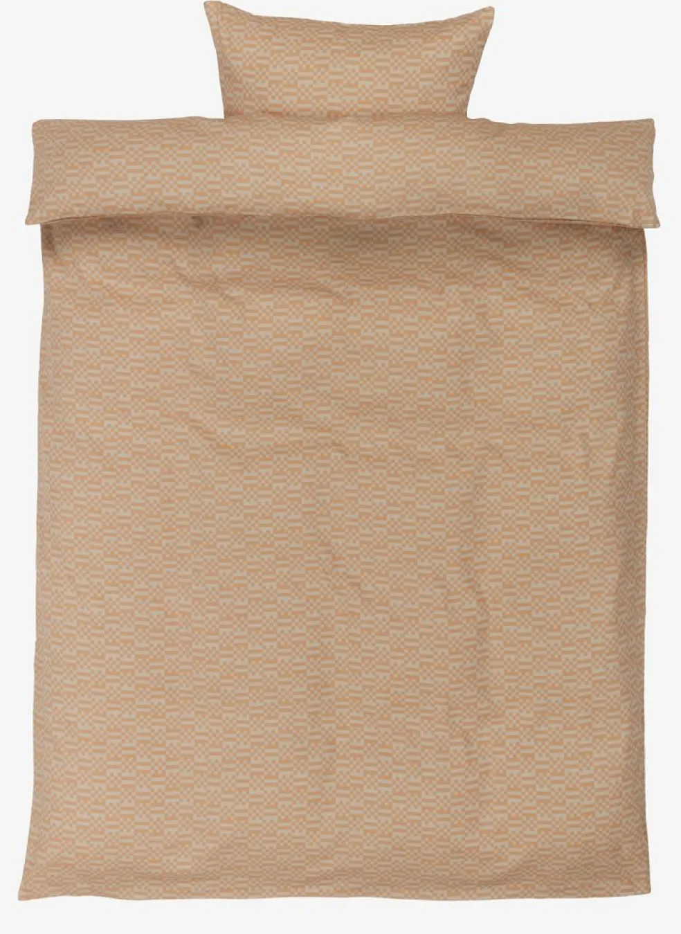 Komplet pościeli z satyny TESSA 140x200 latte