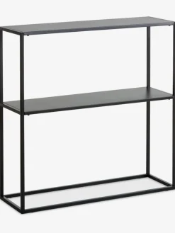 Konsola VIRUM 26x80 z półką czarny