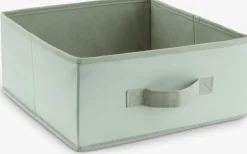 Kosz ALBAN S28xD28xW13cm jasnozielony