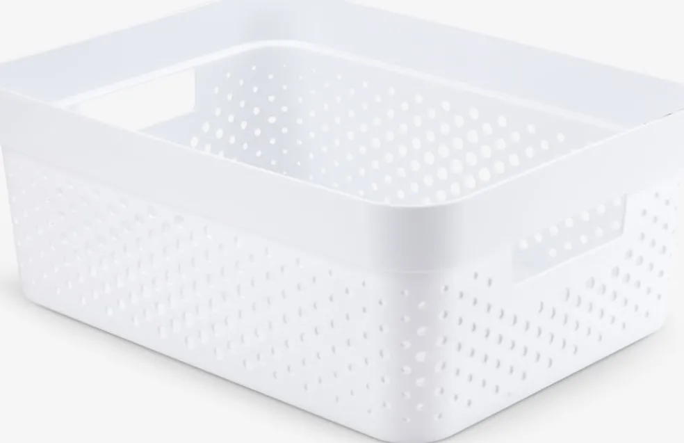 Kosz INFINITY 11L plastik biały