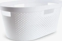 Kosz na bieliznę INFINITY S59xD38xW27cm biały