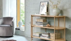 Kredens SNESLEV 2 shelves kolor dębu