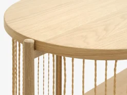 Kredens SNESLEV 2 shelves kolor dębu