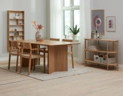 Kredens SNESLEV 2 shelves kolor dębu