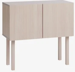 Kredens SOLLERUP 2 drzwi lita sosna