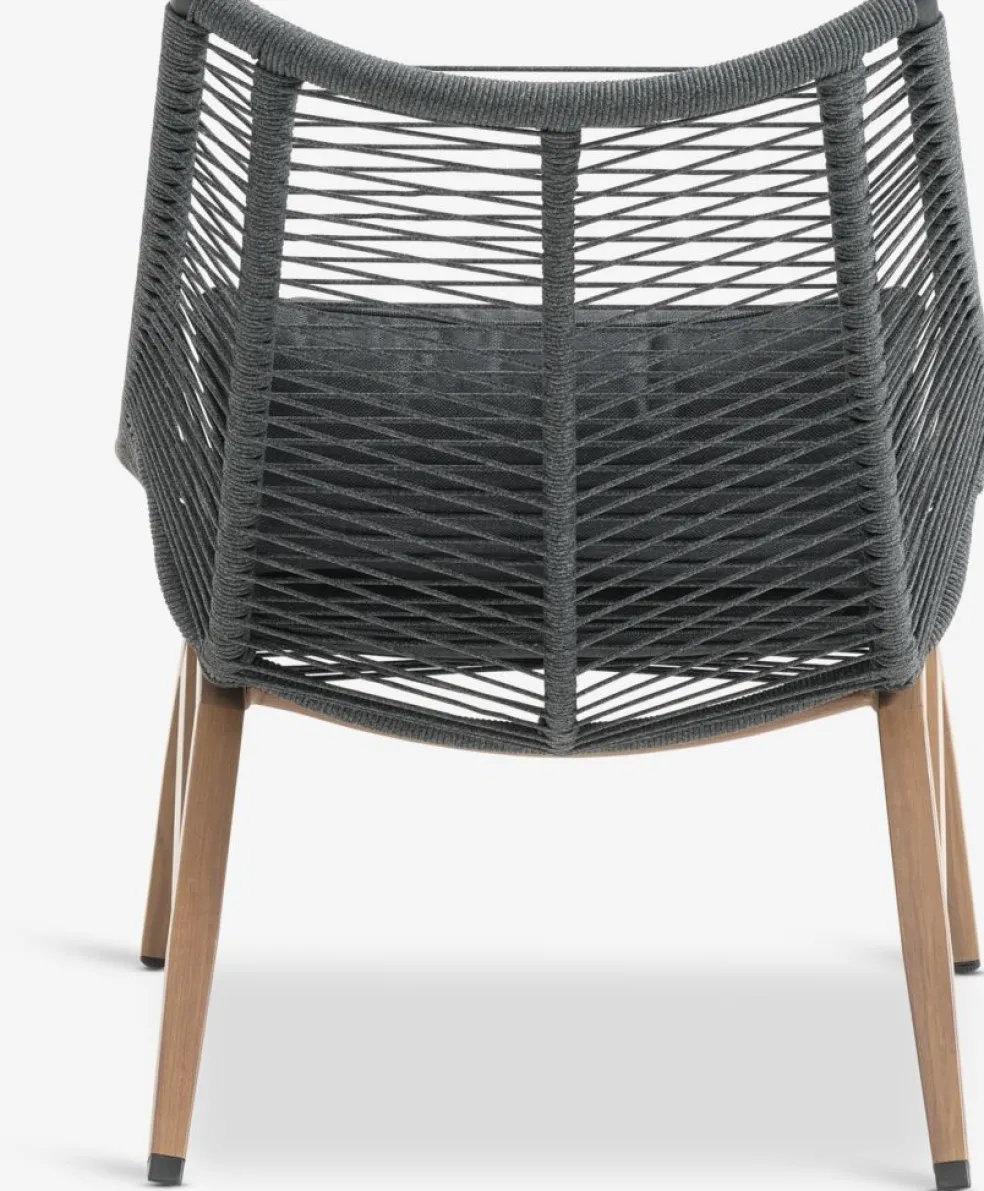 Krzesło DANNEMARE S70xW79xG84 szary