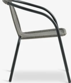 Krzesło ogrodowe GRENAA czarny