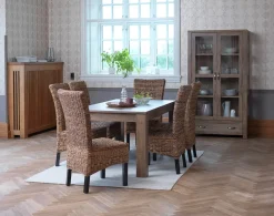 Krzesło TORRIG naturalny/brązowy