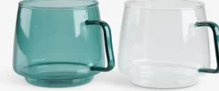 Kubek ANDERS szkło 40cl Ś13xW18cm mix