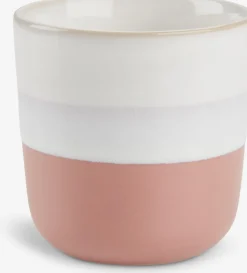 Kubek FREDERIK Ś8xW8cm różowy/żółty 2szt/op