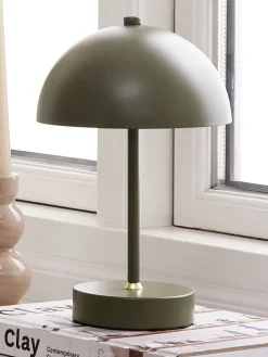 Lampa na baterie KENT Ś16xW25cm zielony sterowana dotykiem