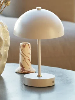 Lampa na baterie KENT Ś16xW25cm szary sterowana dotykiem