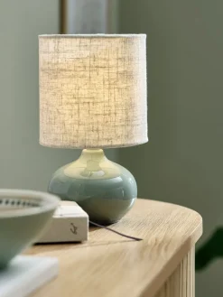 Lampa stołowa EIVIN Ś15xW25cm porcelana