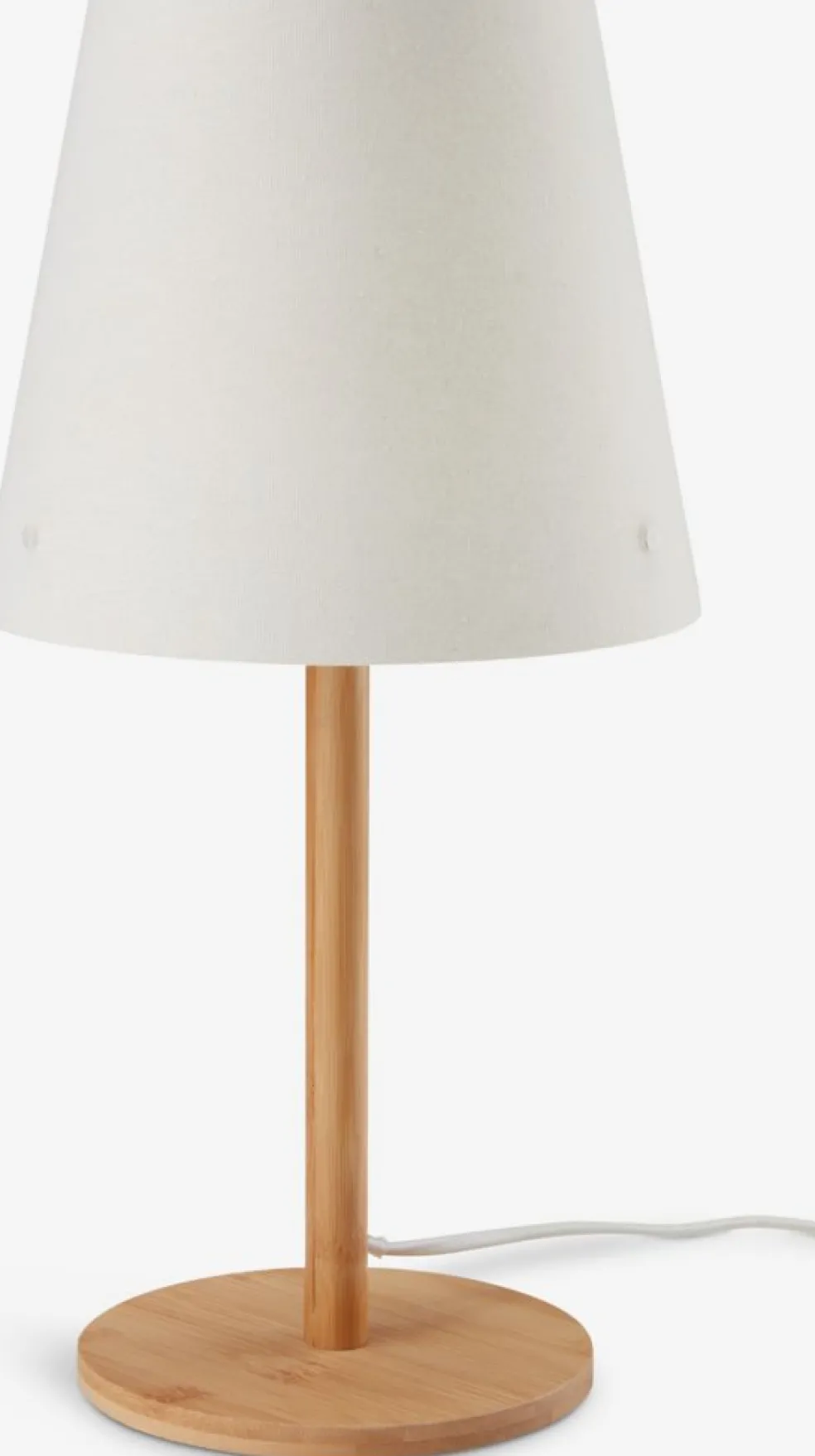 Lampa stołowa JULIUS Ś19xW39cm naturalny