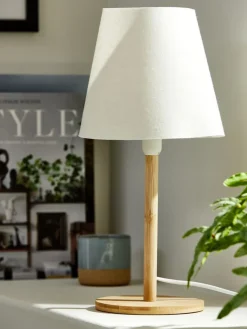 Lampa stołowa JULIUS Ś19xW39cm naturalny