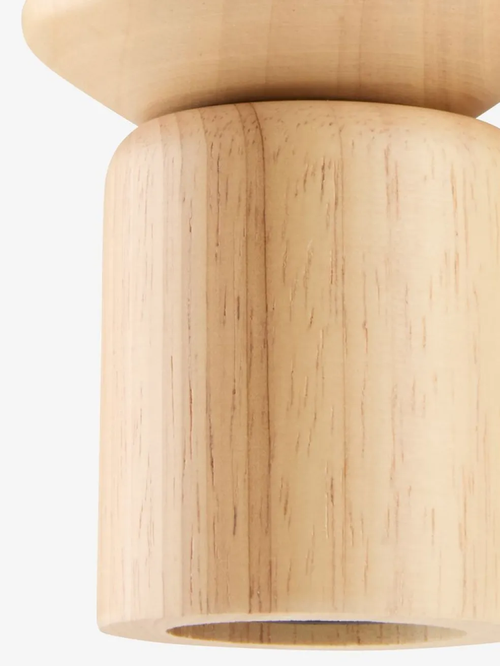 Lampa wisząca ASMIND Ś8xW13cm drewno