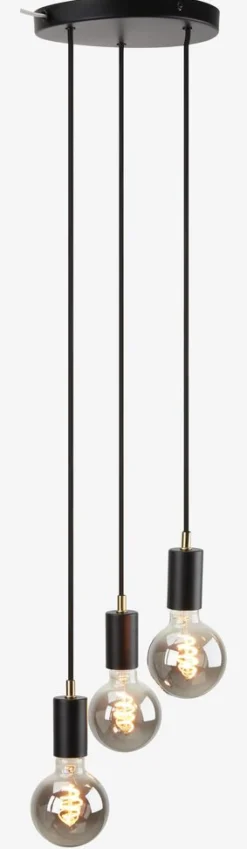 Lampa wisząca MAGNAR 3-w-1 Ś22xW220cm czarny
