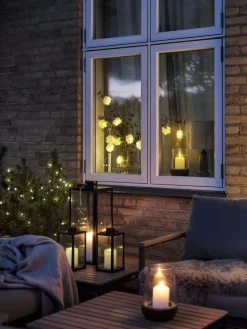 Lampki choinkowe LED PLATIN D150cm gwiazdki LED wył. czas.