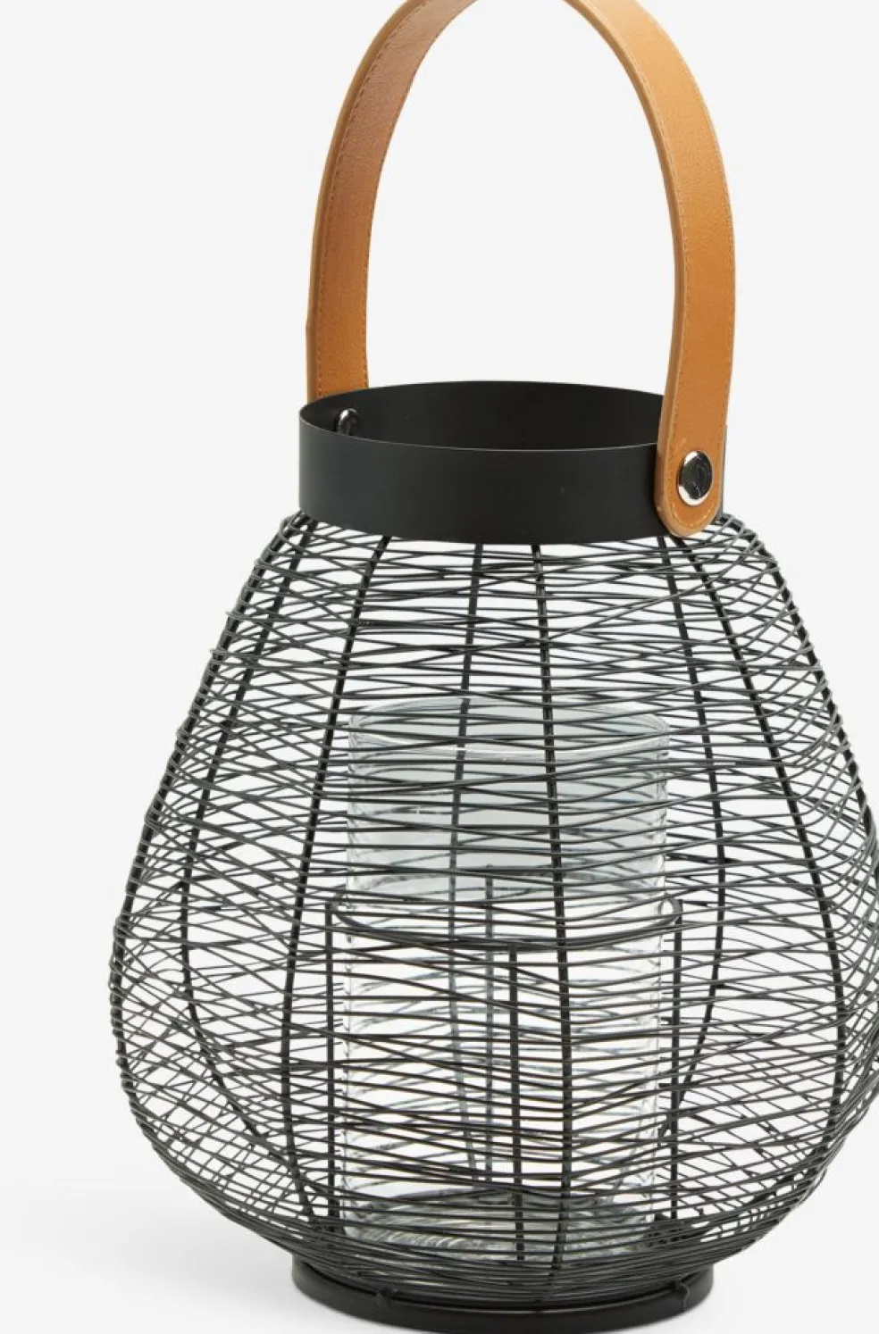 Latarnia HUBERTUS Ś22xW25cm czarny